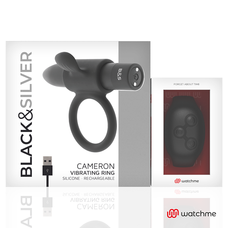 BLACK&SILVER - OROLOGIO COCKRING CON TELECOMANDO CAMERONME - immagine 2