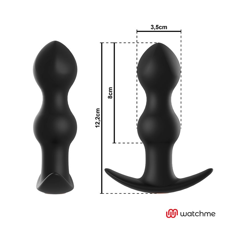 ANBIGUO - WATCHME REMOTE CONTROL PLUG VIBRATORE ANALE TIBERIO - immagine 2