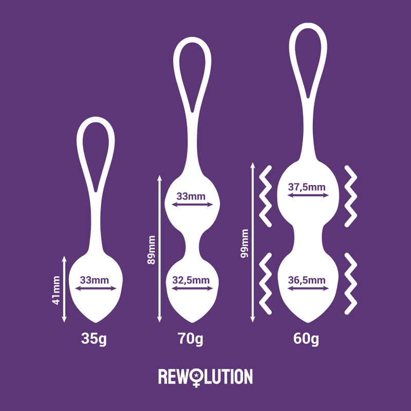 REWOLUTION - REWOBEADS SFERE VIBRANTI TELECOMANDO CON TECNOLOGIA WATCHME - immagine 5
