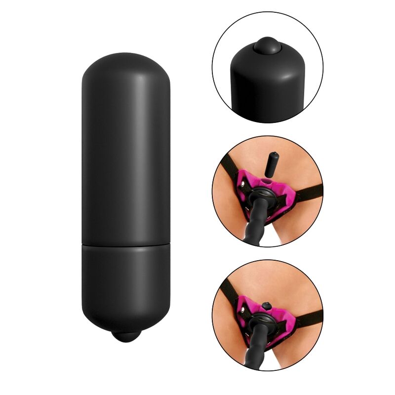 FETISH FANTASY SERIES - SET STRAP-ON VIBRANTE VIOLA. - immagine 4