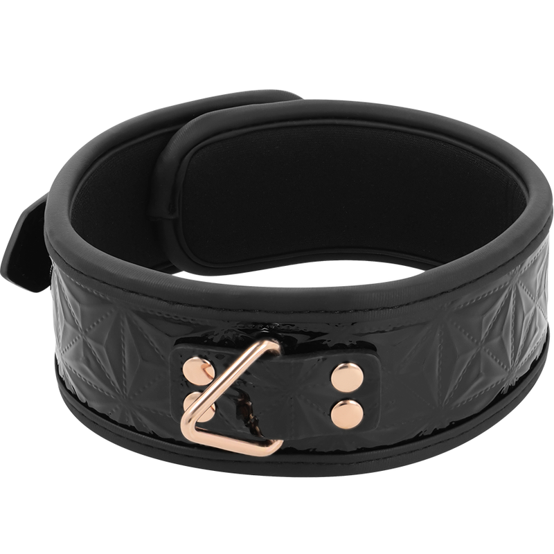 BEGME - BLACK EDITION PREMIUM COLLARE IN PELLE VEGANA - immagine 3