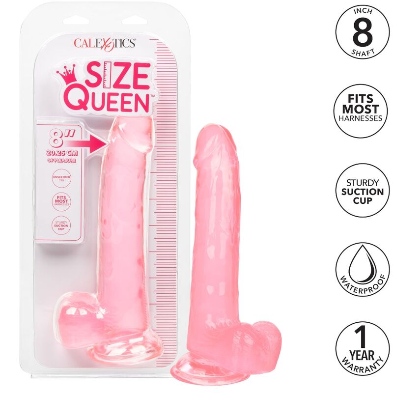 CALEXOTICS - DILDO REGINA TAGLIA ROSA 20.3 CM - immagine 5