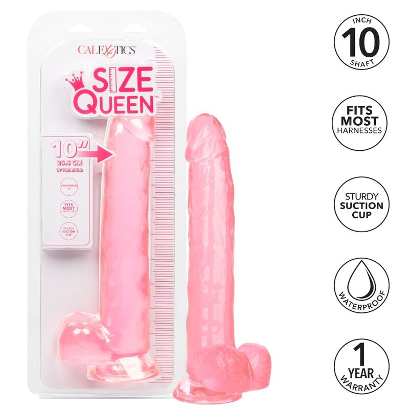 CALEXOTICS - DILDO REGINA TAGLIA ROSA 25.5 CM - immagine 2