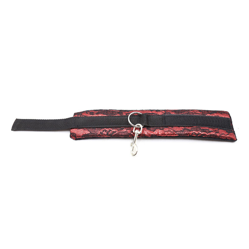 OHMAMA FETISH - MANETTE IN VELLUTO CON NASTRO IN NYLON - immagine 5