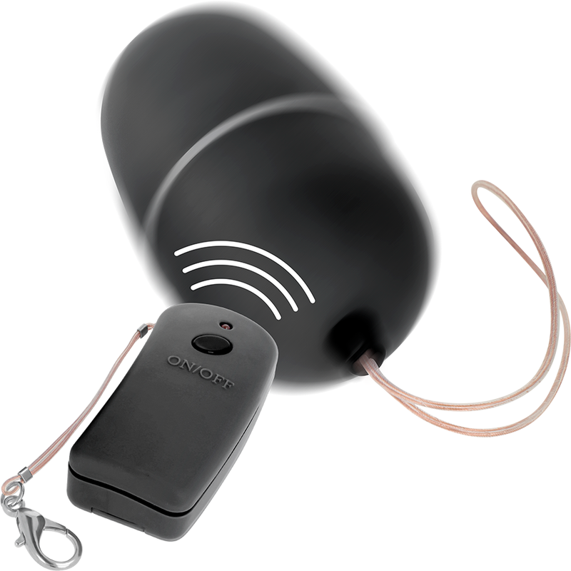 ONLINE - UOVO VIBRANTE CON TELECOMANDO NERO - immagine 2