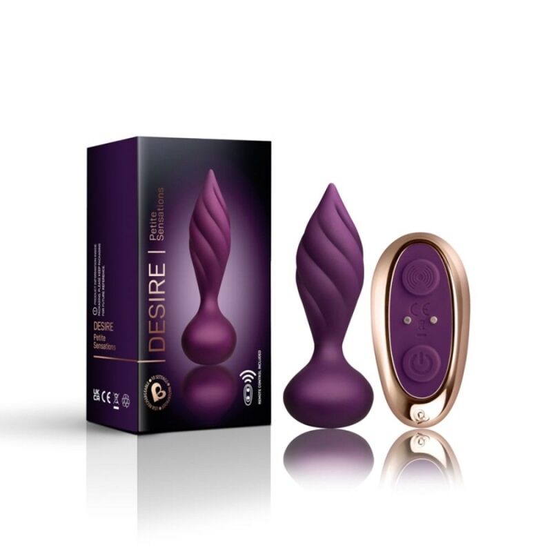 ROCKS-OFF - STIMOLATORE ANALE DESIRE - LILLA - immagine 2