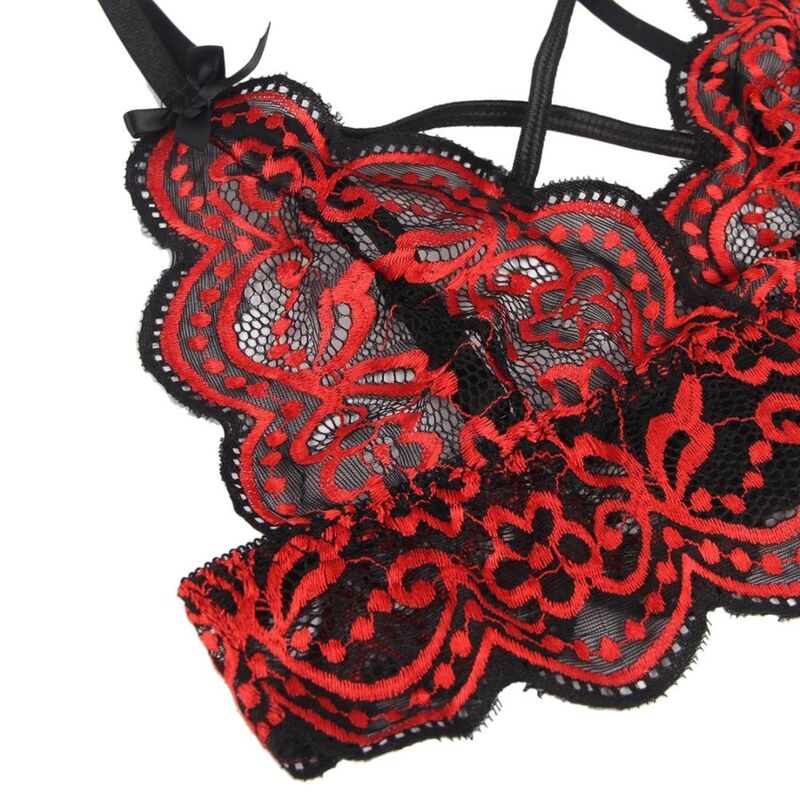 SUBBLIME - SET DOS PIEZAS TOP Y PANTIES ENCAJE S/M - immagine 7