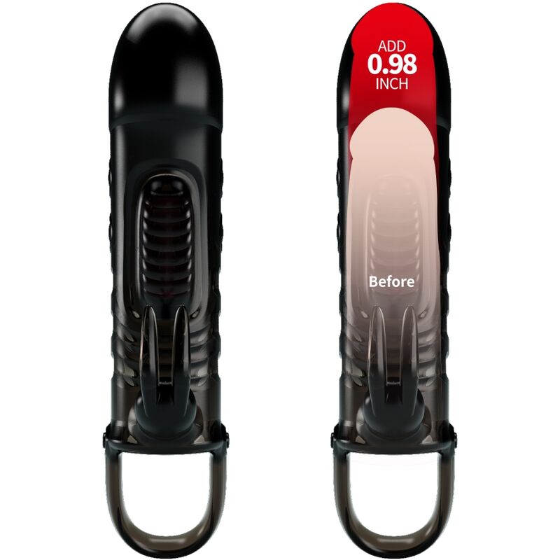 PRETTY LOVE - SLOANE FUNDA PENE RABBIT NEGRO - immagine 4