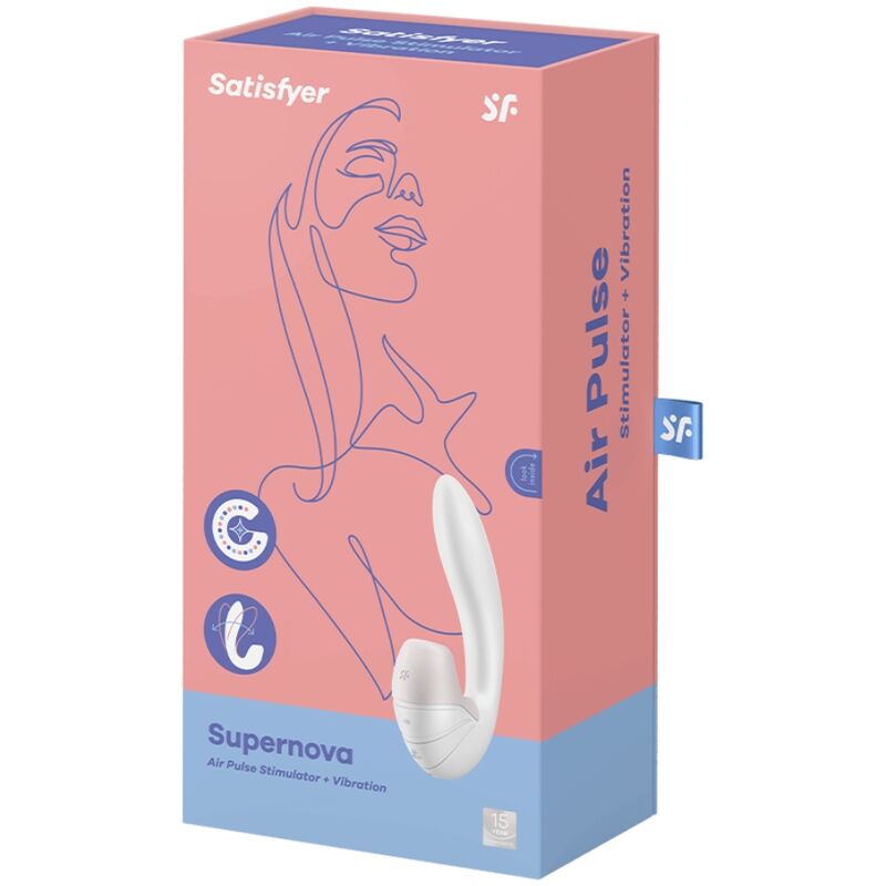 STIMOLATORE E VIBRAZIONE SUNRAY SATISFYER - BIANCO - immagine 2
