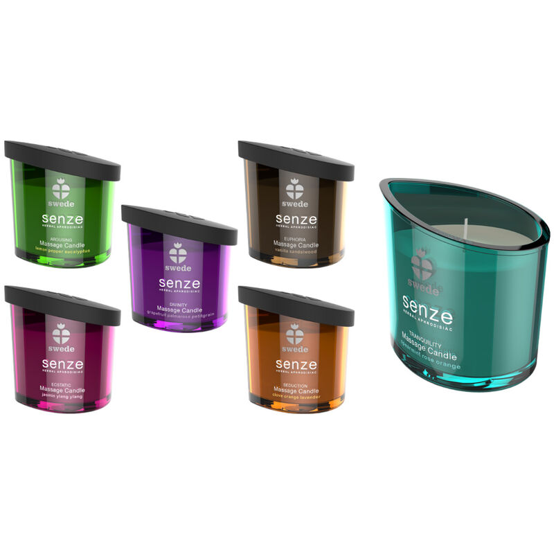 SWEDE - CANDELA DA MASSAGGIO SENZE SEDUCTION CHIODI DI - GAROFANO, ARANCIA, LAVANDA - immagine 2