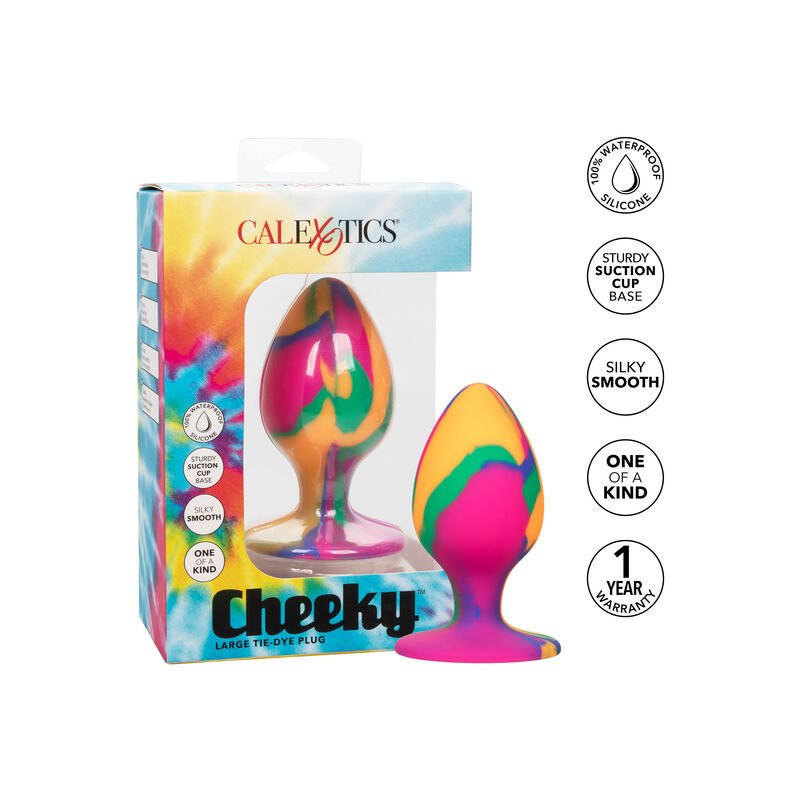 CALEXOTICS - CHEEKY GRANDE SPINA TIE-DYE ANALE - immagine 5