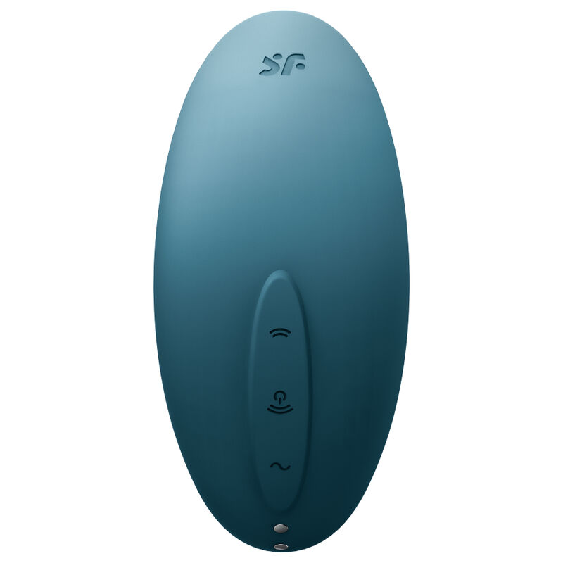 SATISFYER VULVA LOVER 2 ESTIMULADOR Y VIBRADOR - AZUL - immagine 3
