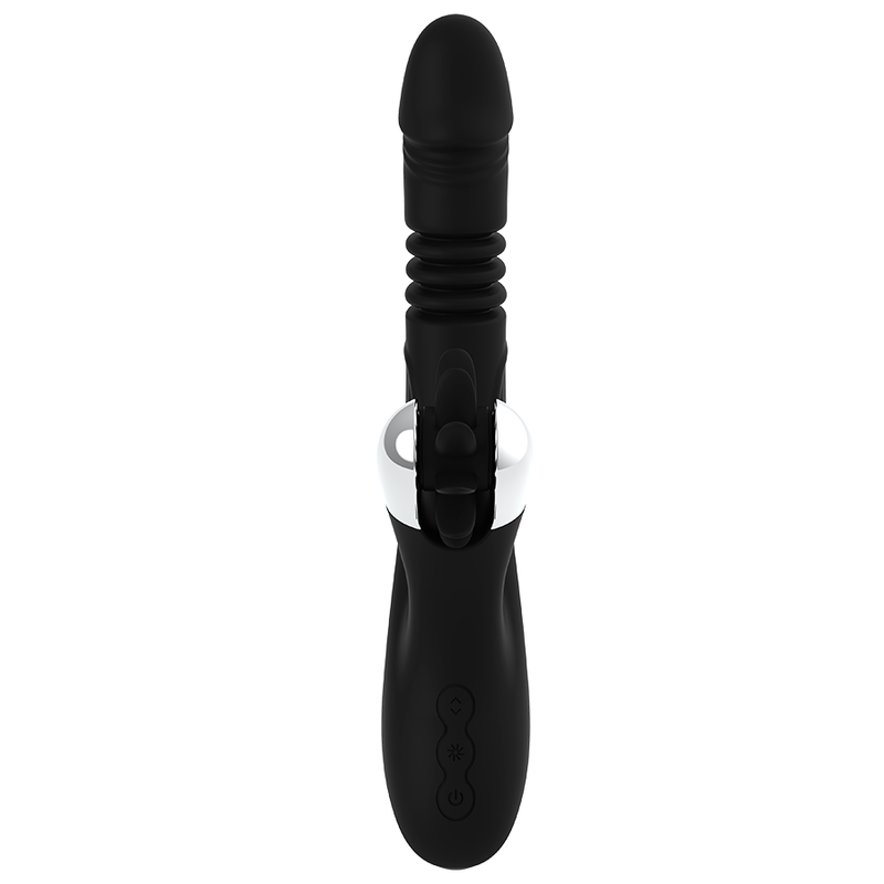 BLACK&SILVER - VIBRA SU E GIÙ CON CANNA DI CONIGLIO - immagine 5