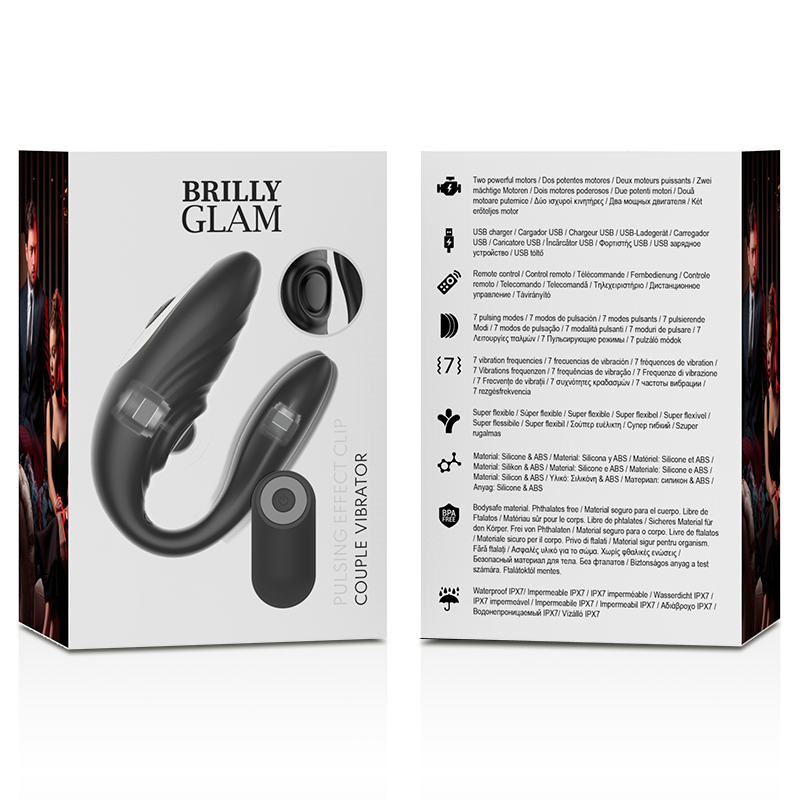 BRILLY GLAM- COPPIA TELECOMANDO PULSANTE E VIBRANTE - immagine 8
