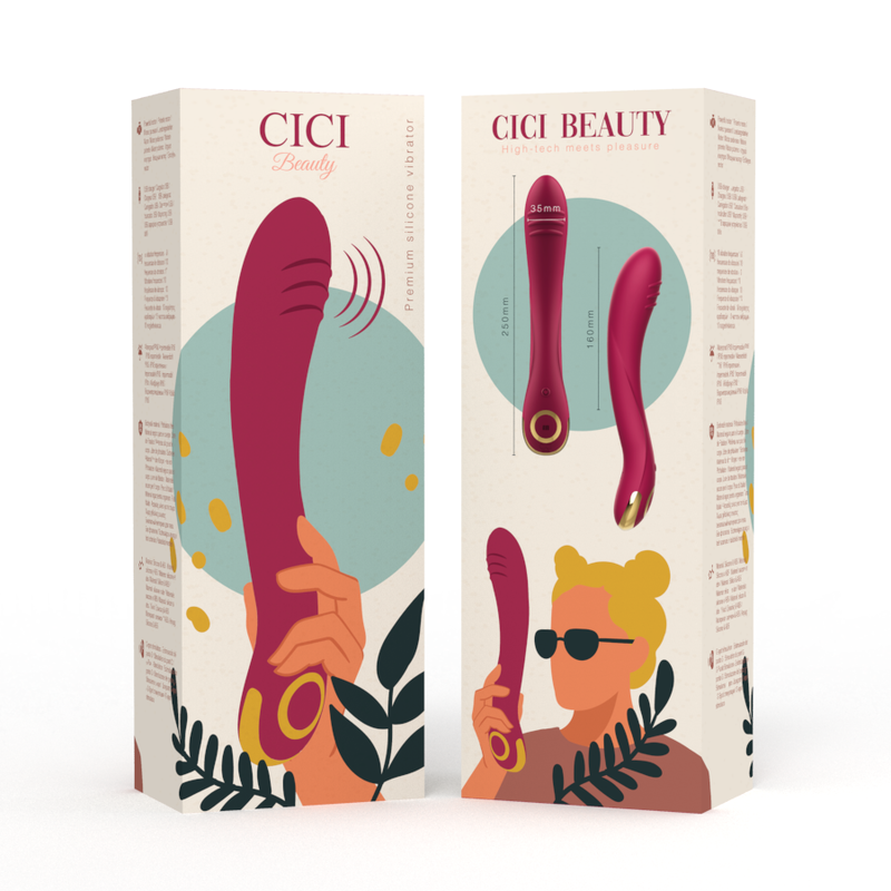 CICI BEAUTY - VIBRATORE DEL PUNTO G IN SILICONE PREMIUM - immagine 3