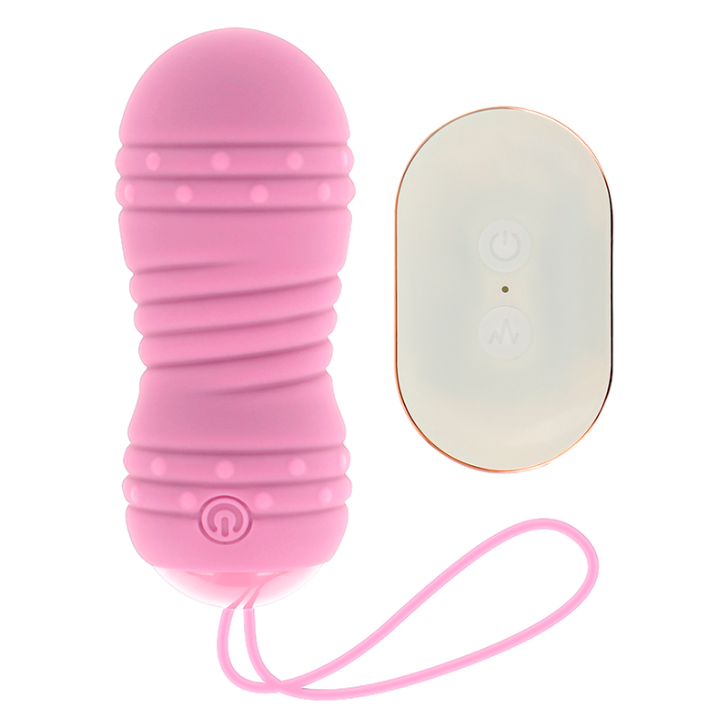 Ohmama - Uovo Vibrante con Telecomando a 7 Modalità di Rotazione - Rosa - immagine 2