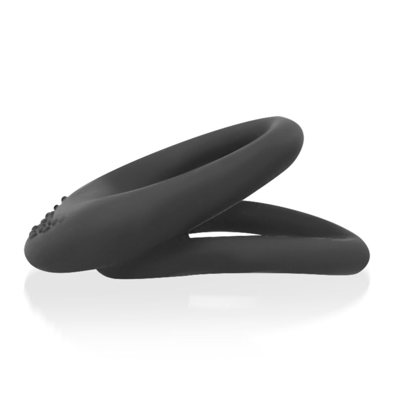 OHMAMA FETISH - DOBLE ANILLO SILICONA 3.5 CM /4.5 CM - immagine 4