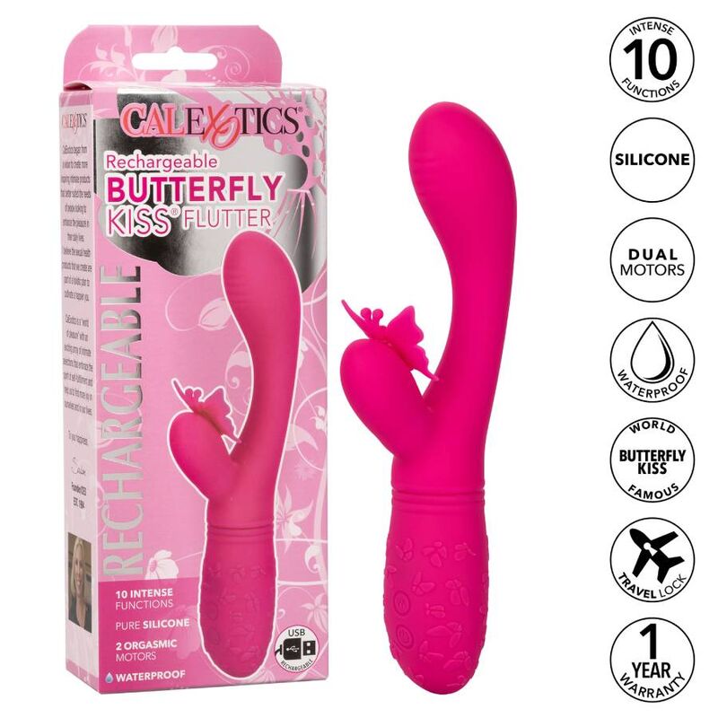 CALEXOTICS - BUTTERFLY KISS FLUTTER ROSA - immagine 9