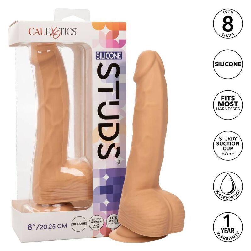 CALEXOTICS - BORCHIE IN SILICONE 20.32 CM PELLE - immagine 2