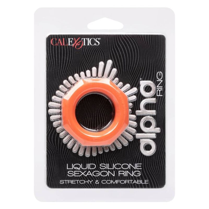 CALEXOTICS - ANELLO ALPHA SEXAGON ARANCIONE - immagine 8