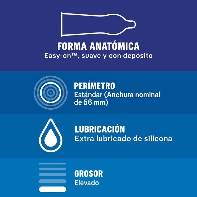 DUREX - EXTRA SEGURO 12 UNIDADES - immagine 3