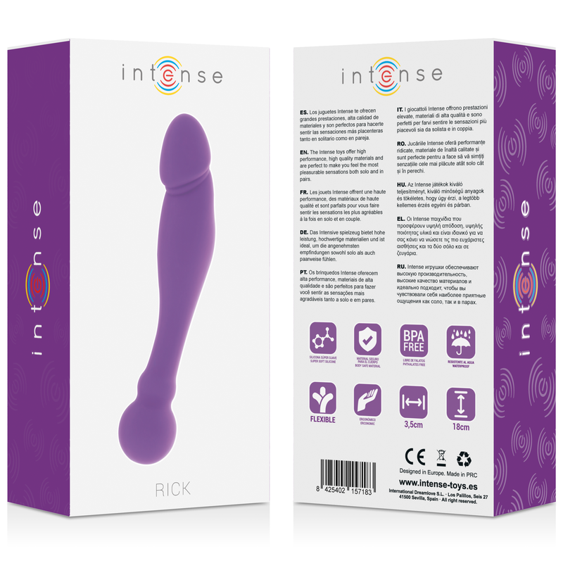 INTENSE - SILICONE RICK DUAL LILA - immagine 4