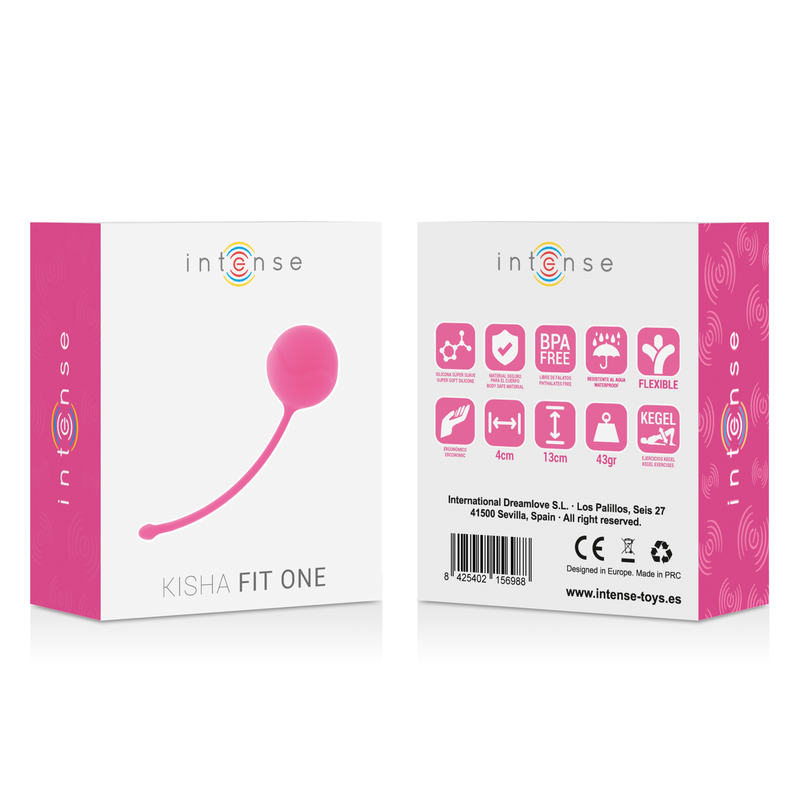 INTENSE - KISHA FIT ONE SILICONE KEGEL FUCHSIA - immagine 2