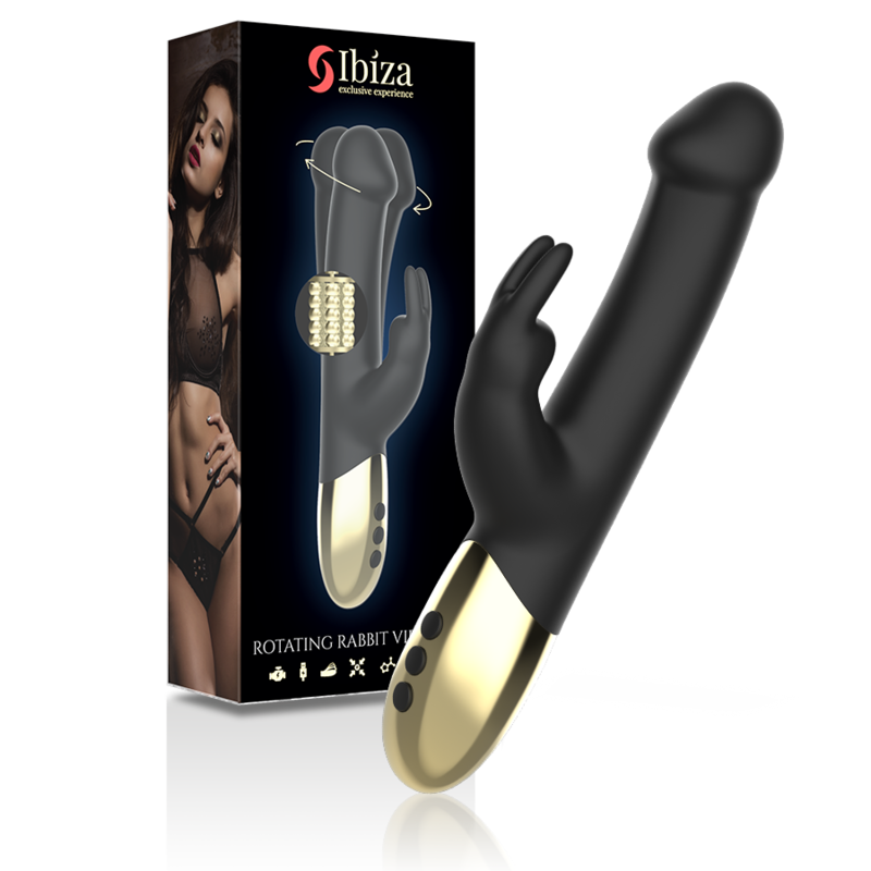 IBIZA - VIBRATORE ROTANTE A CONIGLIO - immagine 8