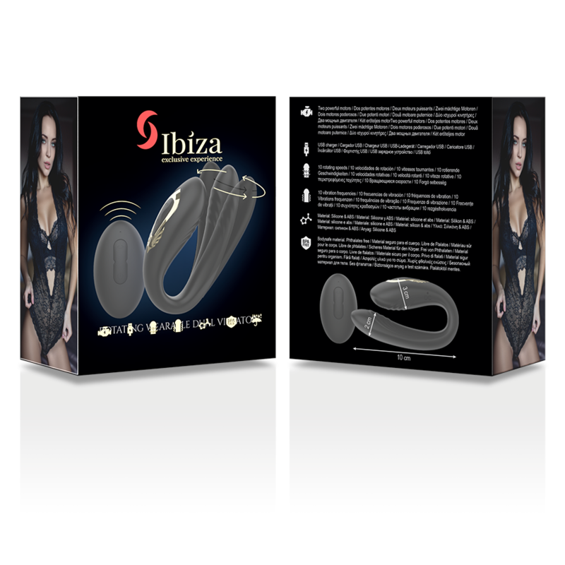 IBIZA - DOPPIO VIBRATORE ROTANTE - immagine 8