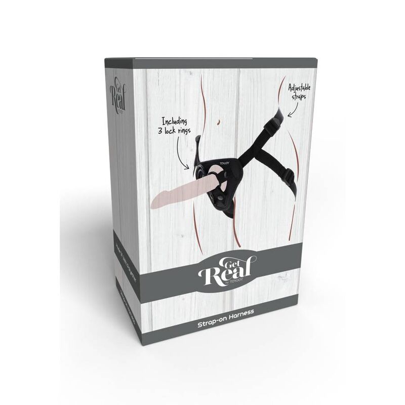 GET REAL - IMBRAGATURA CON CINTURINO NERA - immagine 8