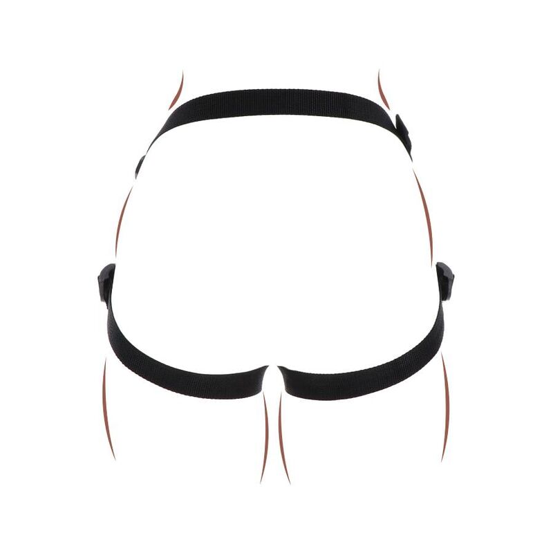 GET REAL - IMBRAGATURA CON CINTURINO NERA - immagine 7