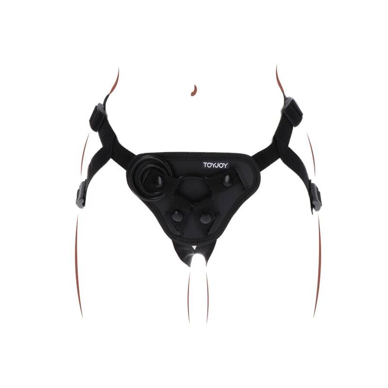 GET REAL - IMBRAGATURA CON CINTURINO NERA - immagine 6