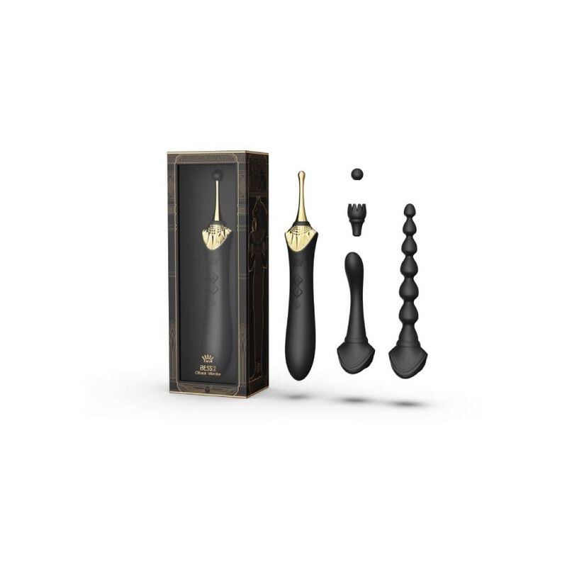 ZALO - BESS 2 CLITORAL MASSAGER BLACK - immagine 8