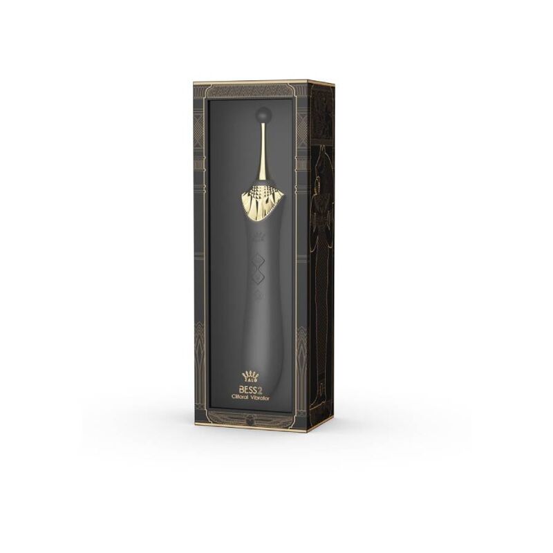 ZALO - BESS 2 CLITORAL MASSAGER BLACK - immagine 5