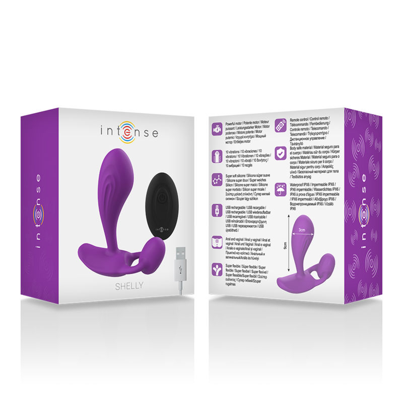 INTENSE - SHELLY PLUG ANAL REMOTE CONTROL VIOLA - immagine 2