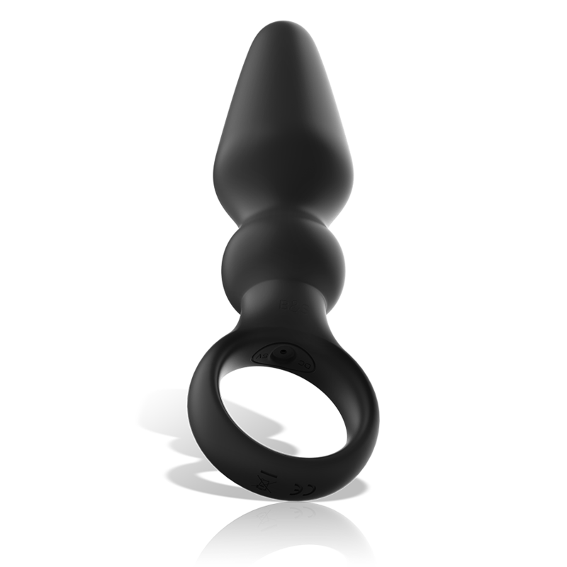 BLACK&SILVER - POTENTE PLUG ANALE IN SILICONE OZZY - immagine 5