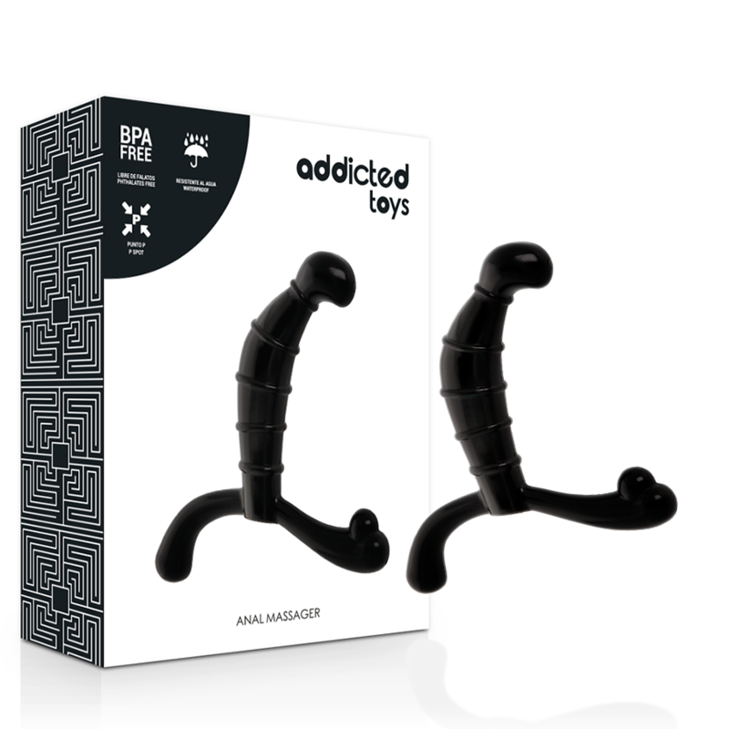 ADDICTED TOYS - PIACERE ANALE DELLA PROSTATA NERO - immagine 4