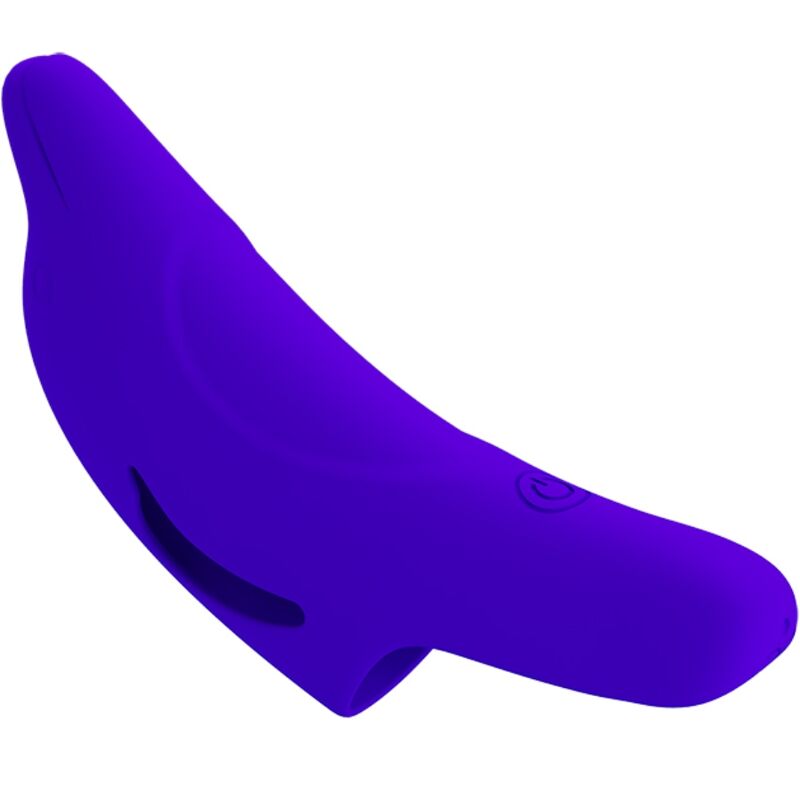 PRETTY LOVE - POTENTE STIMOLATORE DELLE DITA DELPHINI BLU SCURO - immagine 10