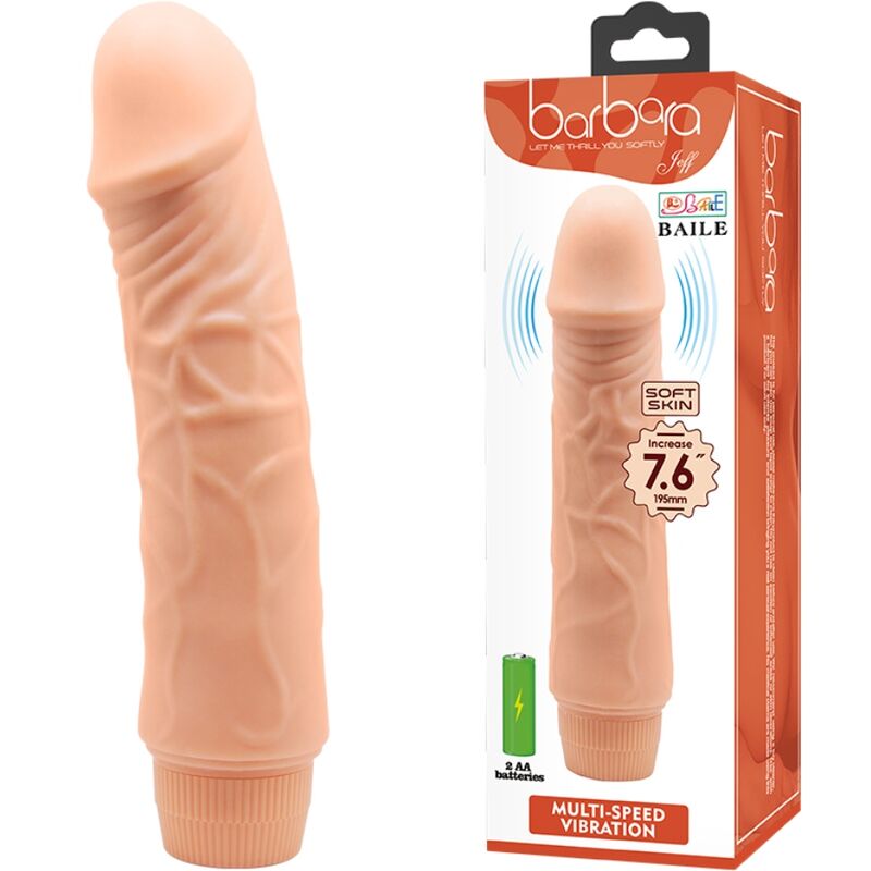 BAILE - BARBARA VIBRADOR REALÍSTICO 20 CM - immagine 2