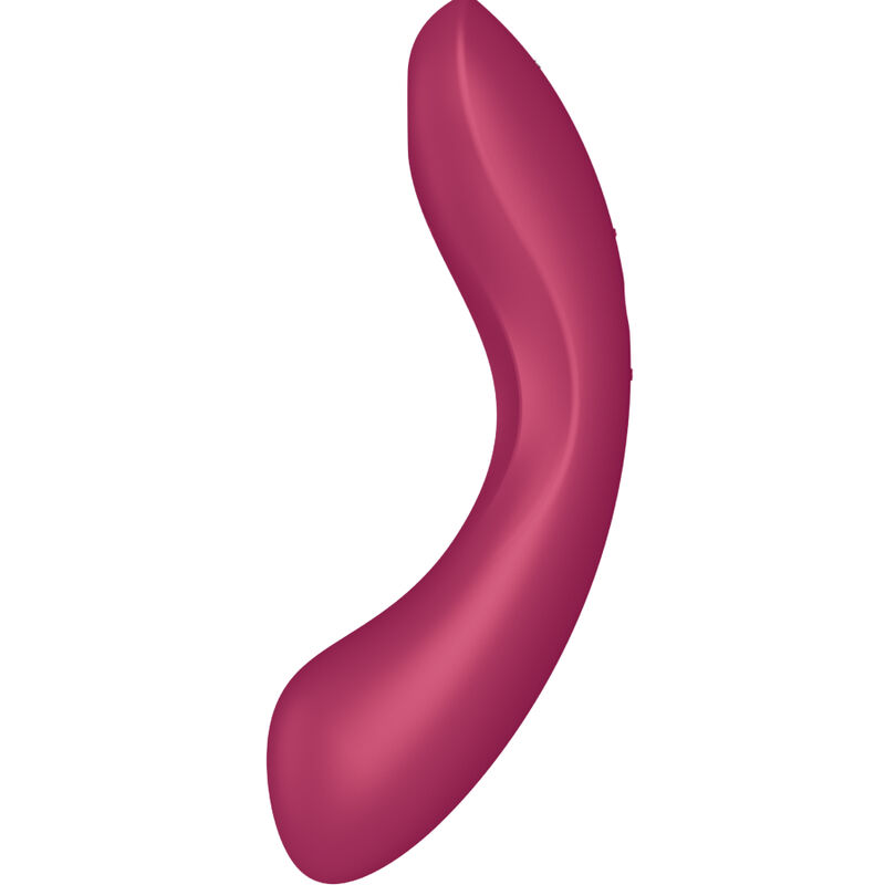 SATISFYER - CURVE TRINITY 1 AIR PULSE VIBRATION RED - immagine 9