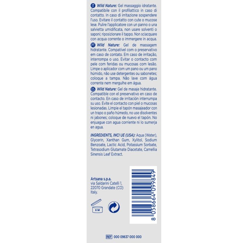 CONTROL - WILD NATURE GEL MASAJE 3 EN 1 200 ML - immagine 2