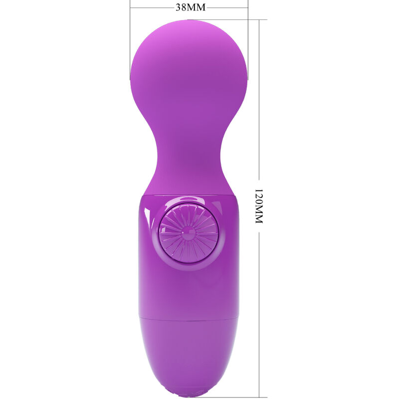 PRETTY LOVE - MINI MASSAGGIATORE PERSONALE VIOLA - immagine 2