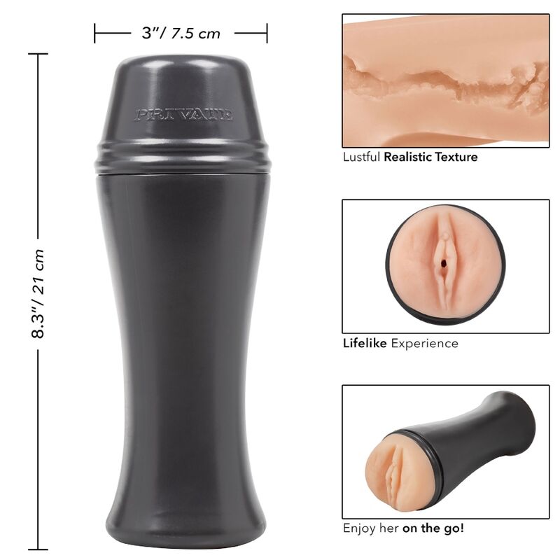 PRIVATE - MASTURBATORE ORIGINALE VACUUM CUP TO GO - immagine 7