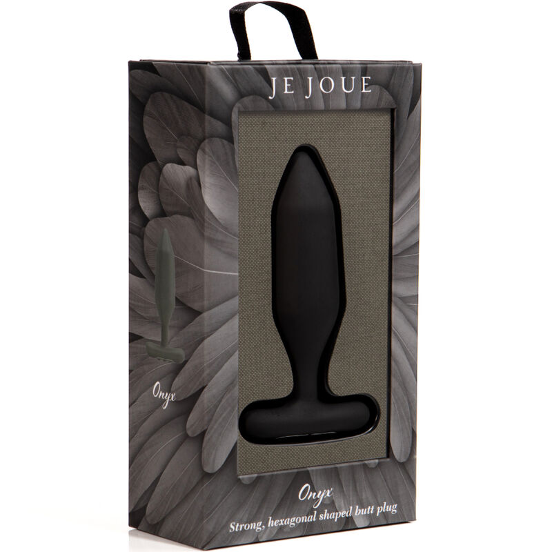 JE JOUE - VIBRATORE PLUG ANALE ONYX NERO - immagine 2