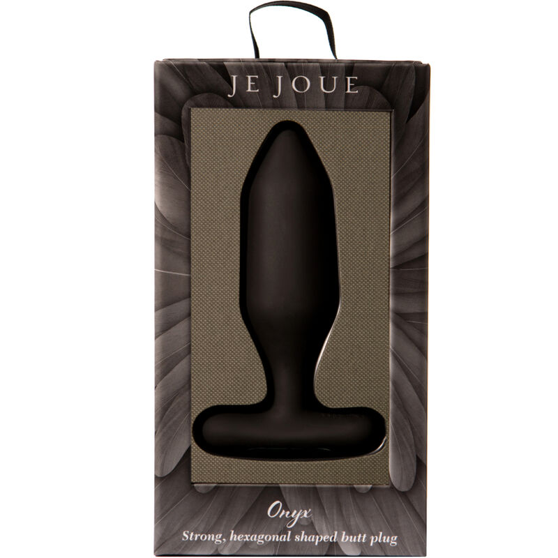 JE JOUE - VIBRATORE PLUG ANALE ONYX NERO - immagine 6