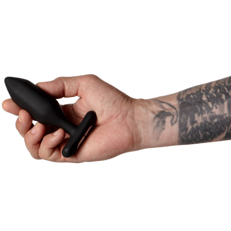 JE JOUE - VIBRATORE PLUG ANALE ONYX NERO - immagine 4