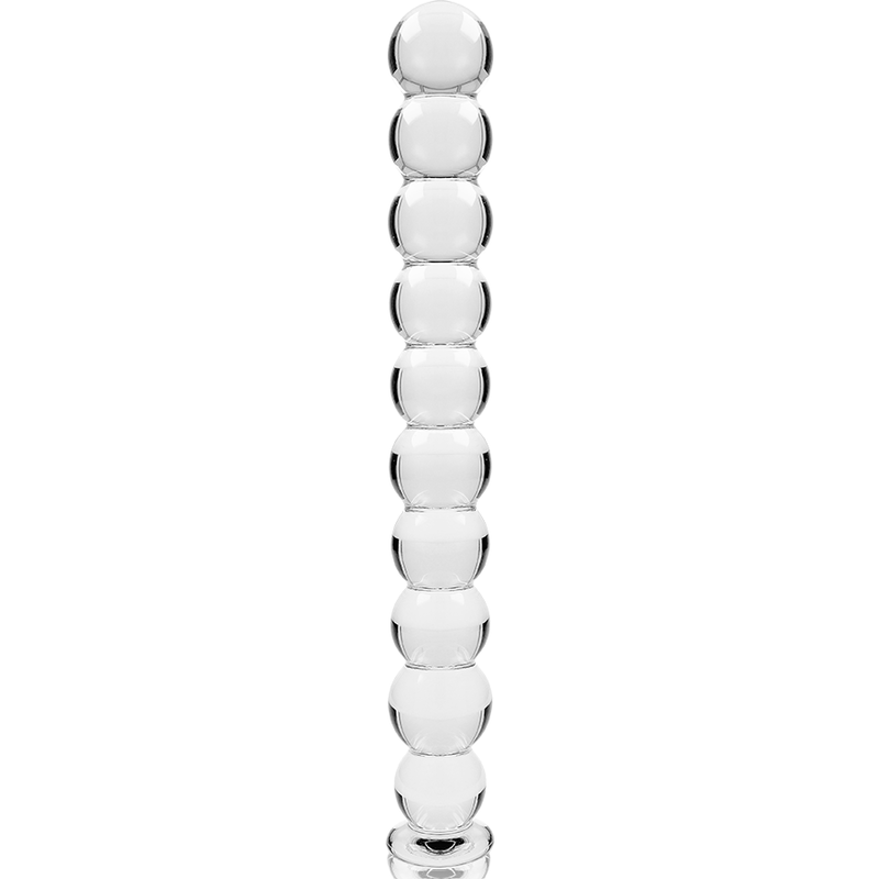 NEBULA SERIES BY IBIZA - MODELLO 22 DILDO IN VETRO BOROSILICATO 21,5 X 2,5 CM TRASPARENTE - immagine 4
