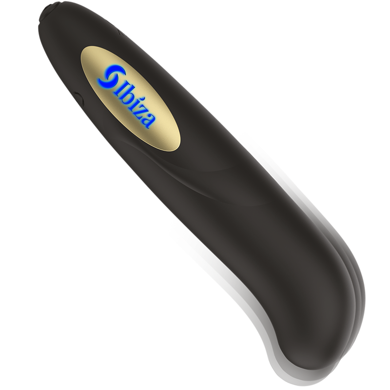 IBIZA - STIMOLATORE CLITORIDE CARICATORE USB 10 MODALIT VIBRAZIONE DORATO 13 X 2,9 - immagine 4
