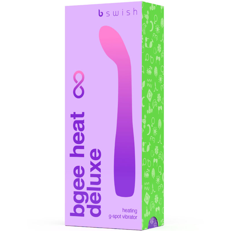 B SWISH - BGEE HEAT INFINITE DELUXE VIBRATORE RICARICABILE LAVANDA SILICONE - immagine 2