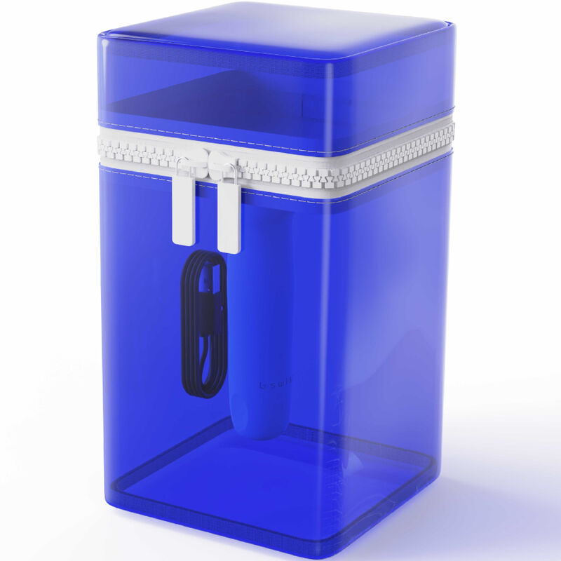 B SWISH - VIBRATORE RICARICABILE IN SILICONE BLU BCUTE CURVE INFINITE CLASSIC EDIZIONE LIMITATA - immagine 7